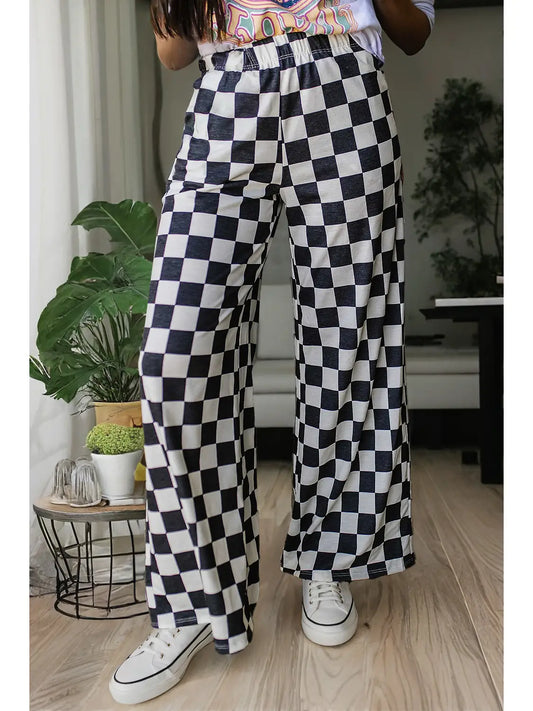 Checkered Pants