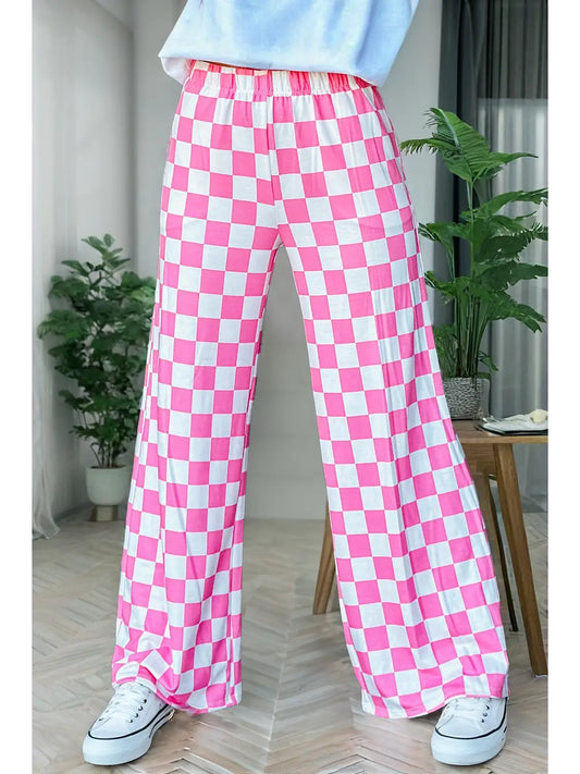 Checkered Pants